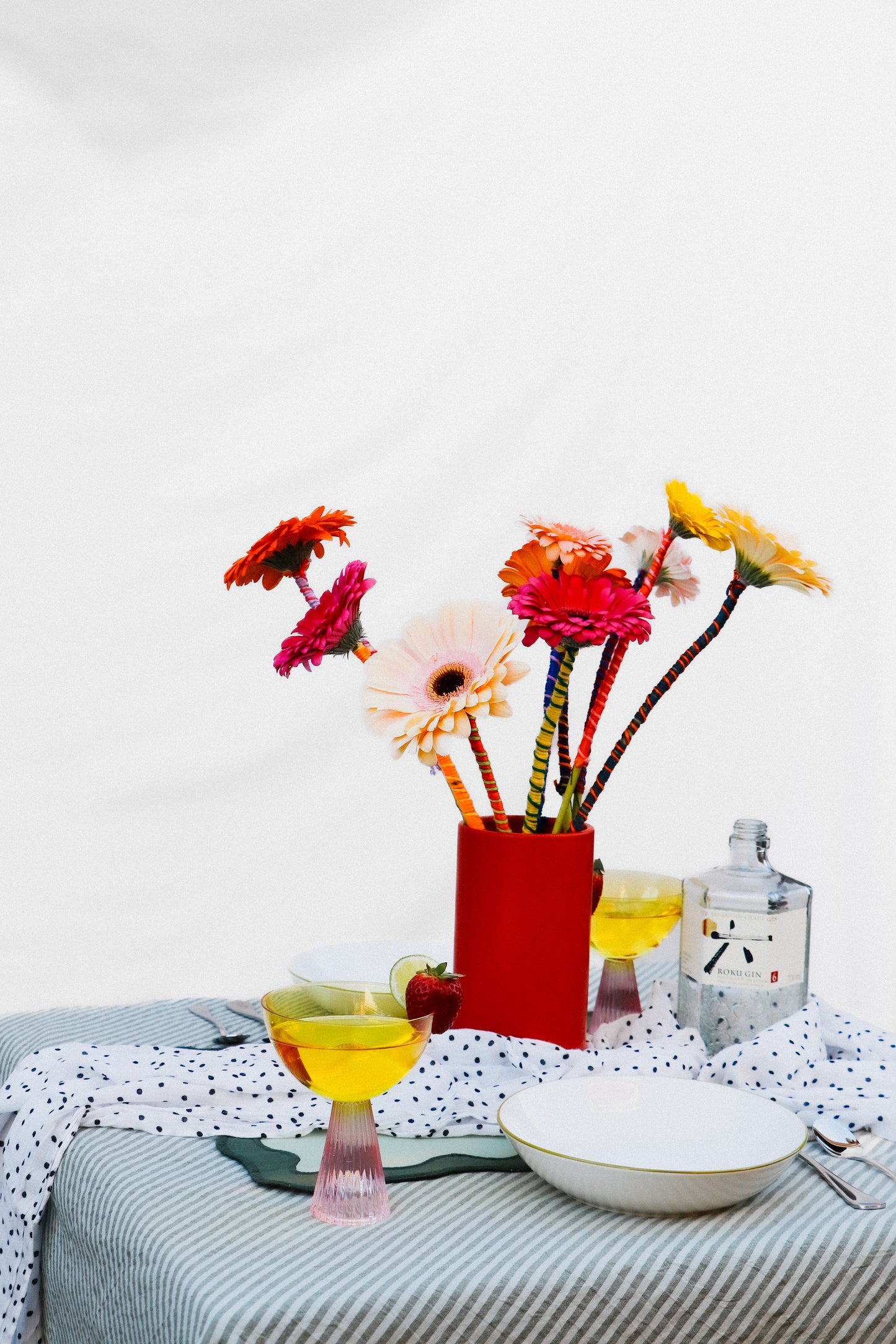 Red Vase