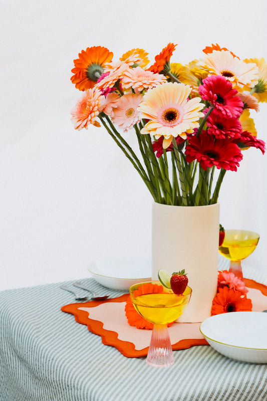 Pale Yellow Vase